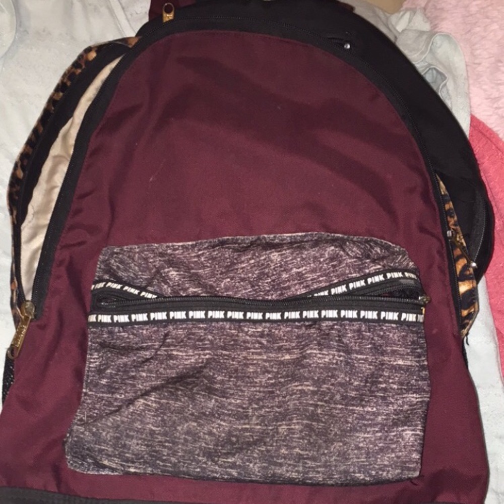 PINK VS Burgundy Backpack